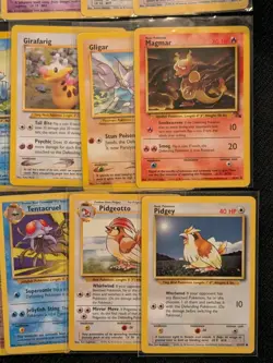 Vintage Pokemon Lot (40 Cards) WOTC Base Sets TCG MP Average Condition (Lot 11) - Image 2