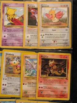 Vintage Pokemon Lot (40 Cards) WOTC Base Sets TCG MP Average Condition (Lot 11) - Image 3