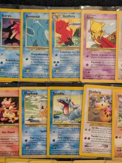 Vintage Pokemon Lot (40 Cards) WOTC Base Sets TCG MP Average Condition (Lot 11) - Image 4