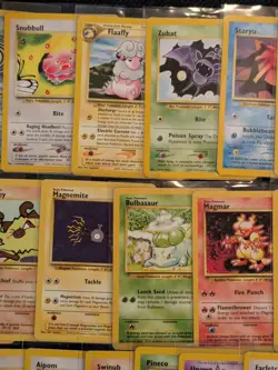 Vintage Pokemon Lot (40 Cards) WOTC Base Sets TCG MP Average Condition (Lot 11) - Image 5