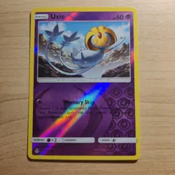 Uxie 41/131 - NM REVERSE HOLO Crimson Invasion - Pokemon 2018 Uncommon TCG Card - Image 1
