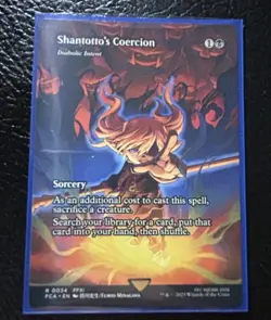 Shantotto's Coercion - Diabolic Intent (Showcase) Final Fantasy Near Mint - Image 3