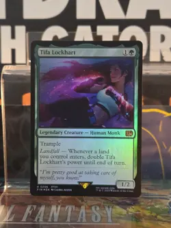 Tifa Lockhart Final Fantasy Foil - Image 1