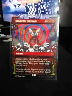 MTG Broadcast Takeover (Showcase) Normal NM | 234 TMT M - Image 1