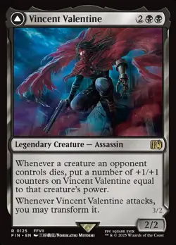 MTG Vincent Valentine // Galian Beast ** Final Fantasy ** English - Image 1