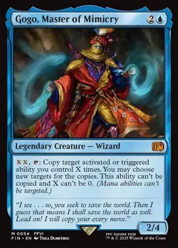 MTG Gogo, Master of Mimicry ** Final Fantasy ** English - Image 1