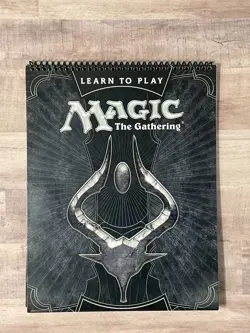 Magic The Gathering Learn To Play 2012 Spiral Binder Promo Guide WOTC #KBC - Image 1