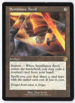 Semblance Anvil Normal R The Brothers' War: Retro Frame Artifacts 52 NM - Image 1