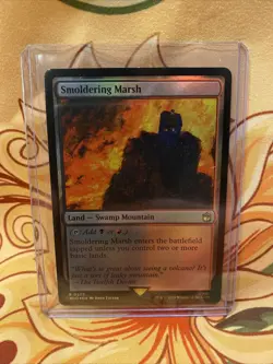 Smoldering Marsh - Foil - Universes Beyond: Doctor Who - NM-Mint - MTG - Image 1