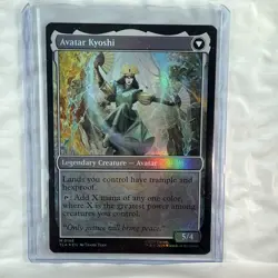 The Legend of Kyoshi 186 M Avatar: The Last Airbender FOIL NM MTG - Image 1