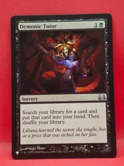 Mint/Near-Mint, English - 1 x MTG Demonic Tutor Duel Decks: Divine vs. Demonic - Image 1