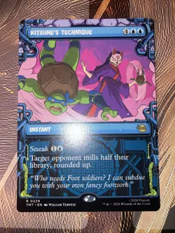 Kitsune's Technique (Showcase) Teenage Mutant Ninja Turtles Foil & Base - Image 2