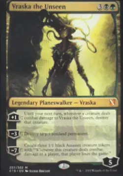 Vraska the Unseen - Commander 2019: #207, Magic: The Gathering Nm C252 - Image 1