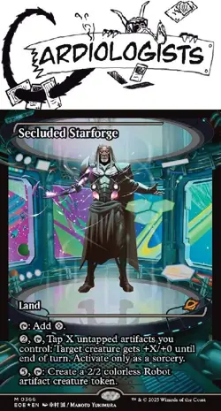 Secluded Starforge Borderless FOIL | MTG | Edge of Eternities | NM - Image 1