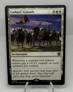 Cathars' Crusade MTG Innistrad Remastered 17 R NM - Image 1
