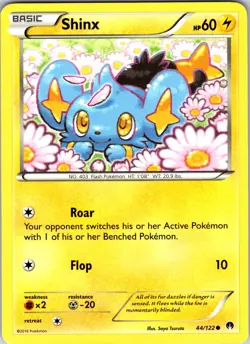 Shinx 44/122 XY - BREAKpoint Pokemon TCG NM Normal - Image 1