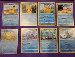 Pokemon Card Set Psyduck Goldduck 8 Cards Nm - Image 4