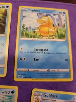 Pokemon Card Set Psyduck Goldduck 8 Cards Nm - Image 5