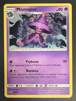 Mismagius SM245 Pokemon Sun & Moon Promo Ultra Rare Card NM - Image 1