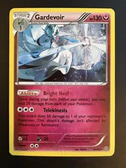 Gardevoir 54/98 Holo Rare Ancient Origins Pokemon Card Cosmos Holo HP - Image 1