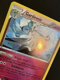 Gardevoir 54/98 Holo Rare Ancient Origins Pokemon Card Cosmos Holo HP - Image 2