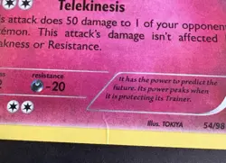 Gardevoir 54/98 Holo Rare Ancient Origins Pokemon Card Cosmos Holo HP - Image 3