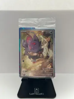 N's Zorua SVP 189 Pokemon Center Stamp Sealed - Image 1