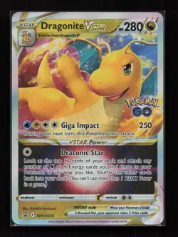 Dragonite VSTAR SWSH236 Promo SWSH Black Star Pokemon Near Mint - Image 1