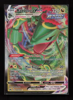 Rayquaza VMAX 102/159 Holo Rare VMAX Crown Zenith Pokemon Near Mint - Image 1