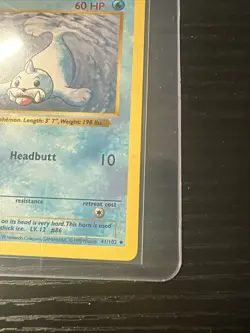 Seel 41/102 Base Set Shadowless WOTC Vintage Pokemon - Image 5