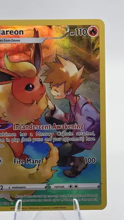 Pokemon TCG Flareon TG01/TG30 Trainer Gallery Brilliant Stars - Image 5