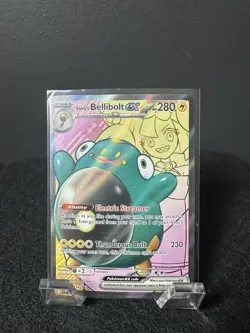 Pokemon TCG Ionos Bellibolt EX SVP 194 Journey Together Black Star Promo Card NM - Image 1