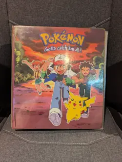 Pokemon Vintage Card Collection Binder 90’s 2000’s 250+ Cards - Image 1
