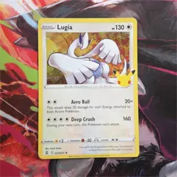 Pokemon TCG Lugia 022/025 Celebrations Basic Holo Rare - Image 1