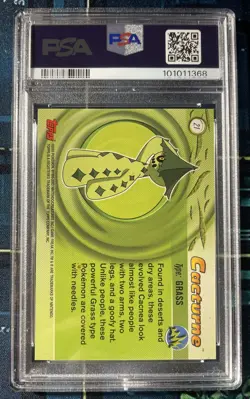 Pokemon TOPPS 2003 Cacturne Advanced #21 PSA (ONLY 3 In Existence!!!) - Image 3