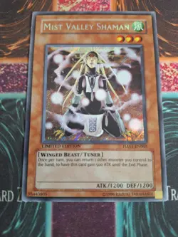 Yu-Gi-Oh! Mist Valley Shaman HA01-EN005 Limited Secret Rare NM/LP - Image 1