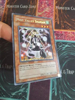 Yu-Gi-Oh! Mist Valley Shaman HA01-EN005 Limited Secret Rare NM/LP - Image 2