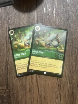 LORCANA Card - Little John - Chapter 5 71/204 - ✨FOIL✨Brand New, plus regular. - Image 1