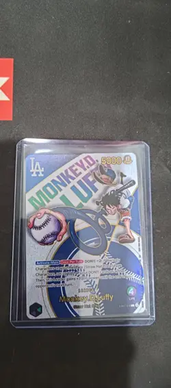 Monkey.D.Luffy (010) Dodgers x One Piece Promo Card EB02-010 - Image 1