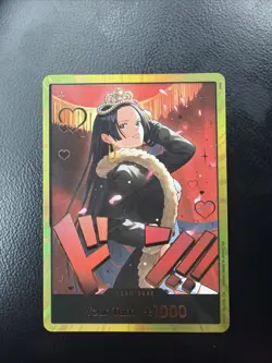 Boa Hancock Gold Frame DON ONE PIECE Card Game Heroines Edition EB-03 English - Image 1