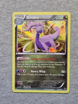Goodra 74/106 XY Flashfire Holo Pokemon TCG Card - Image 1