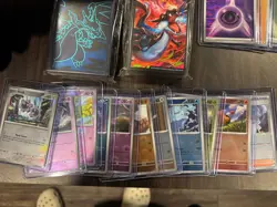 Pokemon Card Lot TCG Cards reverse Holos poke ball master ball energy sleeves - Image 5