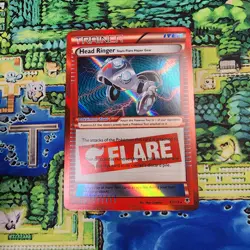 Head Ringer 97/119 XY - Phantom Forces Holo Rare Pokemon Card NM - Image 1