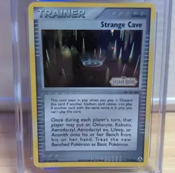 Pokemon Strange Cave EX Legend Maker 77/92 Reverse Holo CGC 8 Trainer Card - Image 2