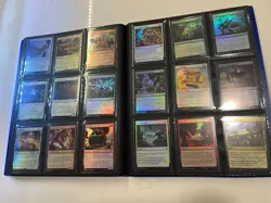 Magic The Gathering MTG Card Binder with foils - Image 1
