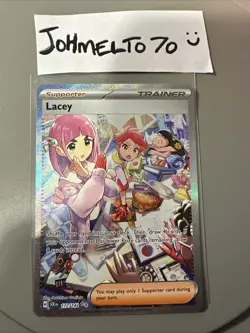 Pokemon Lacey Sir 172/142 Stellar Crown Trainer Card NM Condition - Image 2
