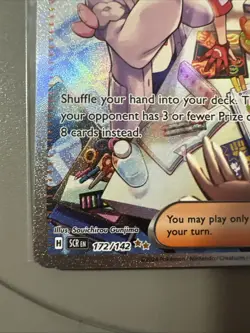Pokemon Lacey Sir 172/142 Stellar Crown Trainer Card NM Condition - Image 4