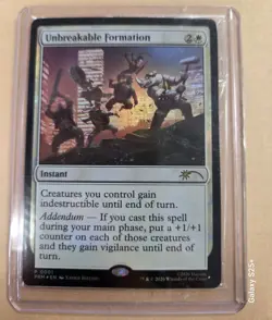 NYCC 2025 Magic The Gathering Unbreakable Formation TMNT Promo Card + Pizza Box - Image 3