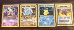 Pokemon TCG Gym Challenge 418 Unlimited Card Lot *All NM* & 4 1st Edition Cards - Image 3