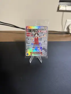 Monkey D Luffy (College Basketball US Voyage) One Piece Promotion Card Sealed - Image 1